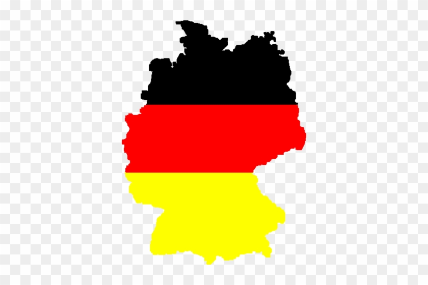 Mobilization Of People - Germany Flag Map #1732051
