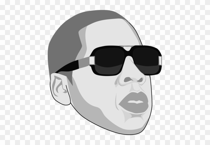Jay Z An American Gangster Caricate Of Jay Z By Thecartoonist - Jay Z Cartoon Head #1732097