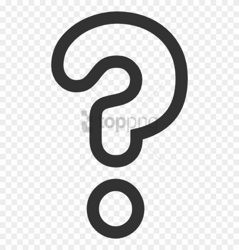 Free Png Download Question Mark Clipart Png Png Images - Draw A Question Mark #1732109