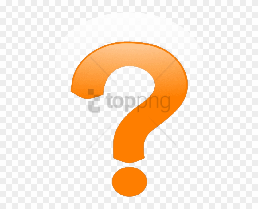 Free Png Question Mark Clipart Png Png Image With Transparent - Orange Question Mark Png #1732121