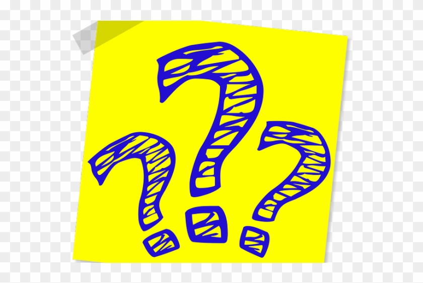 Download Clipart Unknown Transparent - Question Marks Yellow Png #1732122