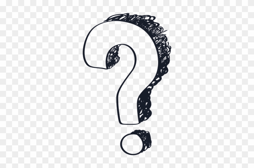 Question Mark Transparent Png - Signo De Interrogacion Dibujo #1732124