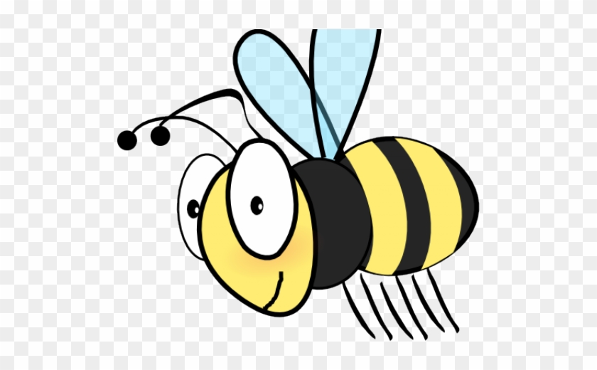 Smileys Clipart Bee - Cartoon Bee Transparent Background #1732139