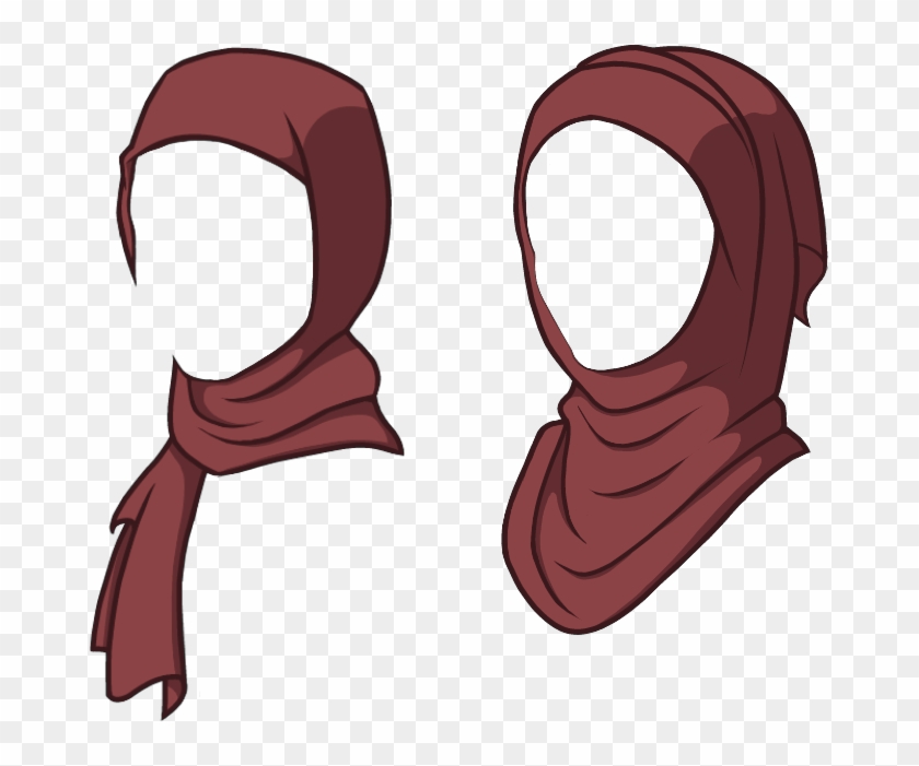 Two Styles Of Hijabs For Kkh And Kkg Ladies - Illustration #1732484