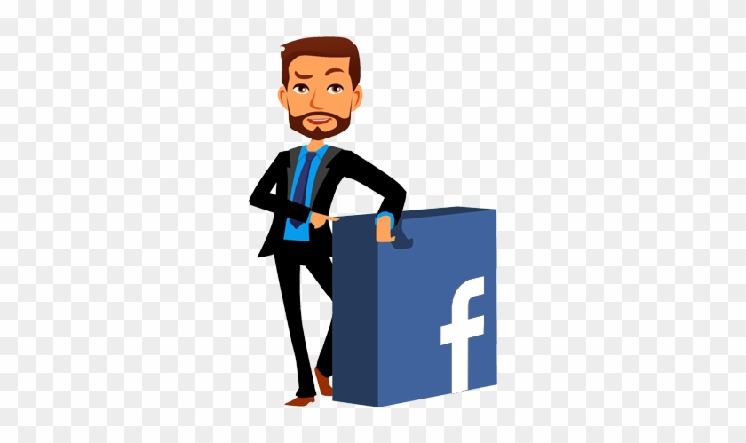 Facebook Marketer Image - Businessman Vector Characters Png #262460