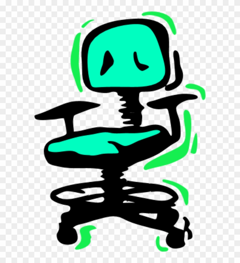 Business Chair Shaking Comic - Office Chair Clip Art #262502