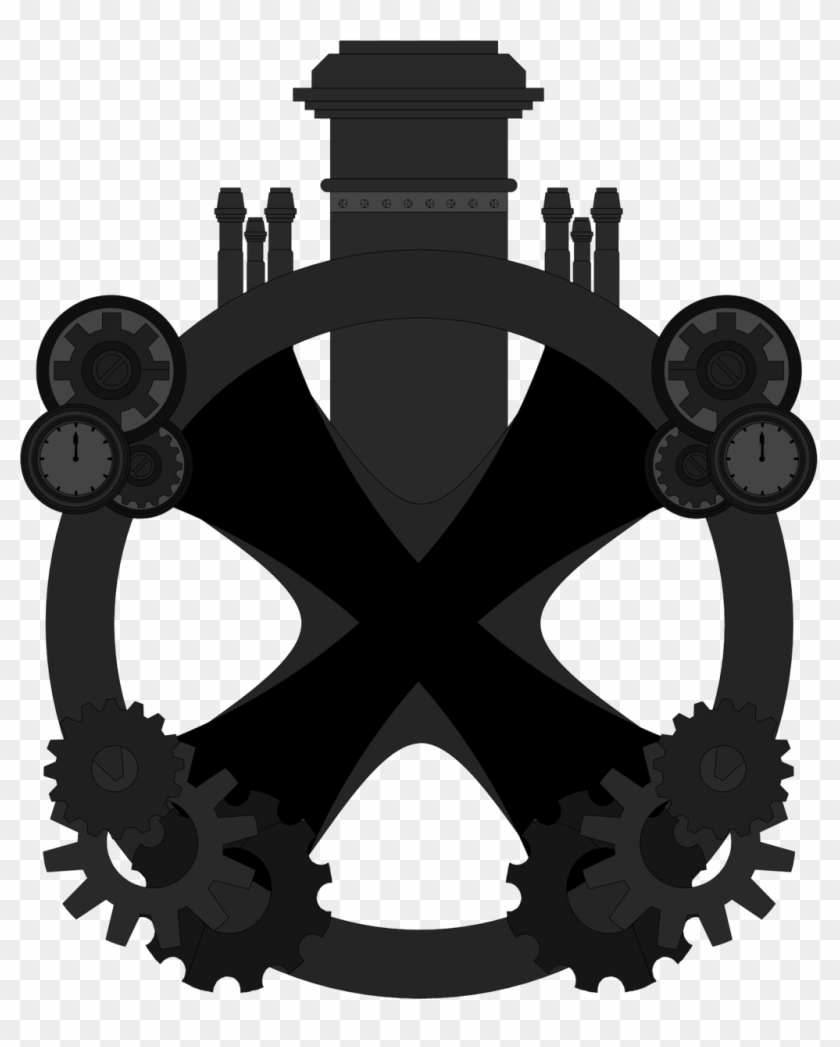 Steampunk X Men Symbol 1 By Jmk Prime - Steampunk Symbol #262559