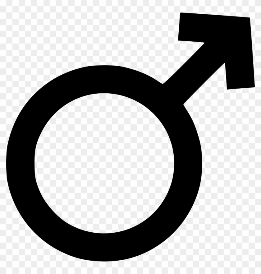 Man Gender Sex Male Gender Symbol Comments - Male Gender Icon Png #262565