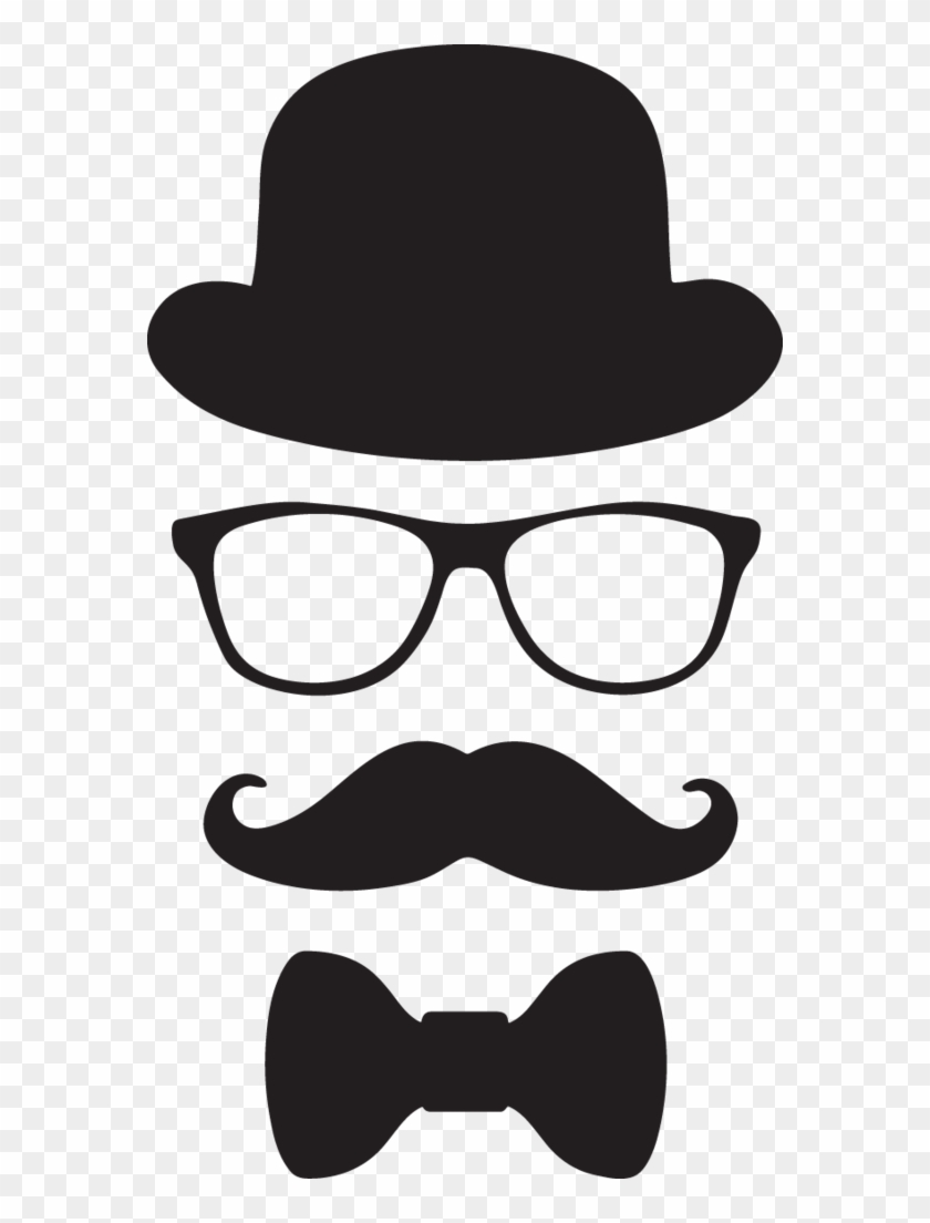Mustache Bow Tie Clipart, Explore Pictures - Mustache Cartola Bigode Gravata #262575