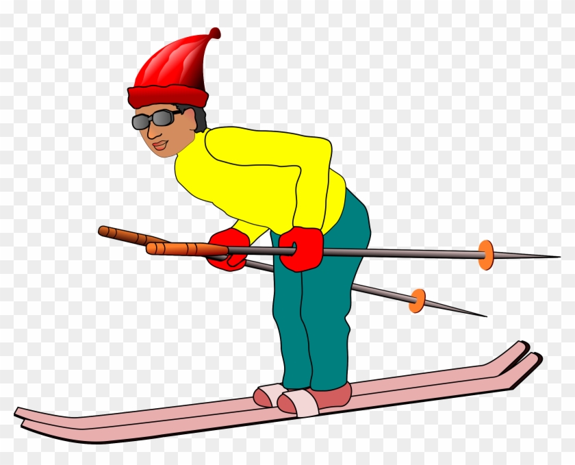 Ski Man - Free Clipart Ski #262593