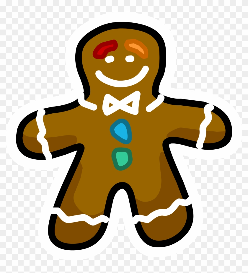 Gingerbread Man Pin - Gingerbread Man #262606