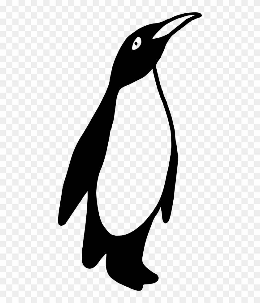 How To Set Use Flappy Penguin Svg Vector - Penguin Clipart Black & White #262657