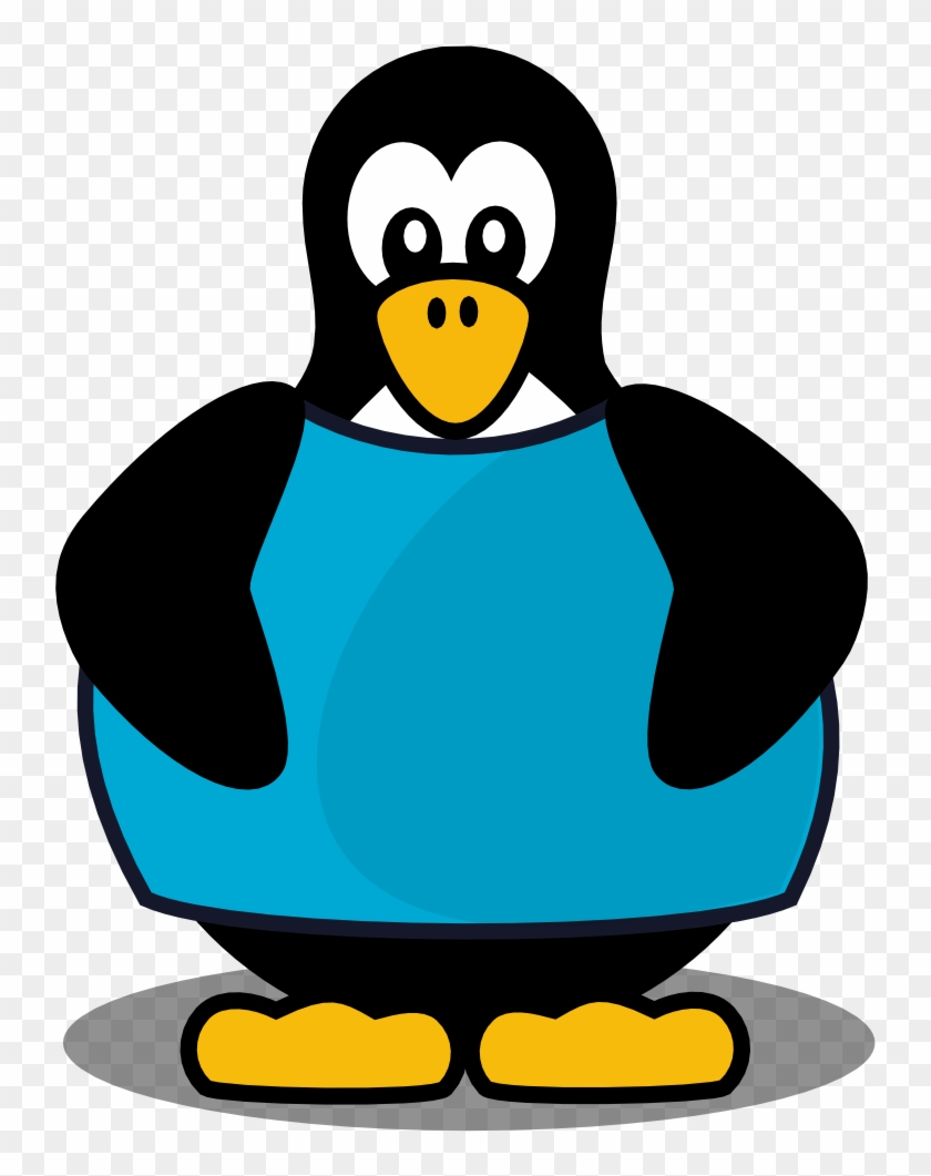 Related Pictures Tux Penguin Clip Art Penguin Clip - Penguin Mit Shirt Mousepads #262658