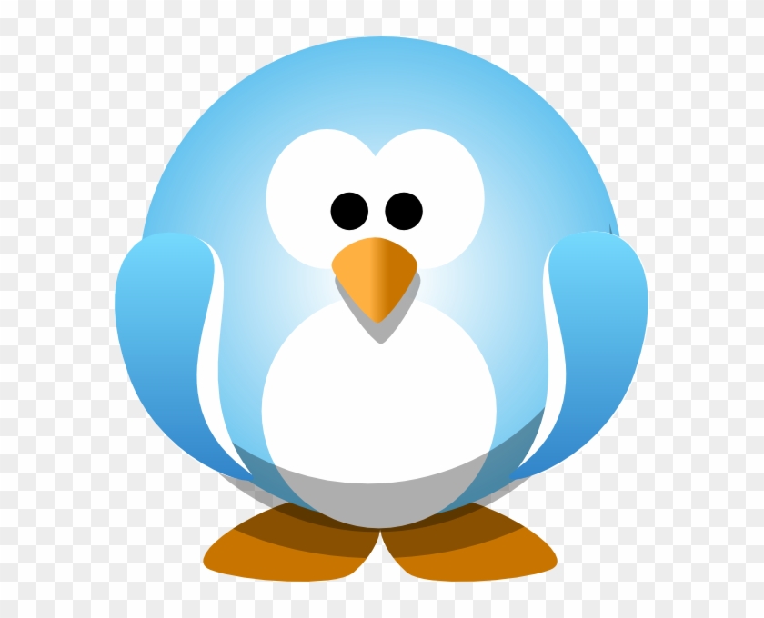 Blue Penguin Clip Art #262663