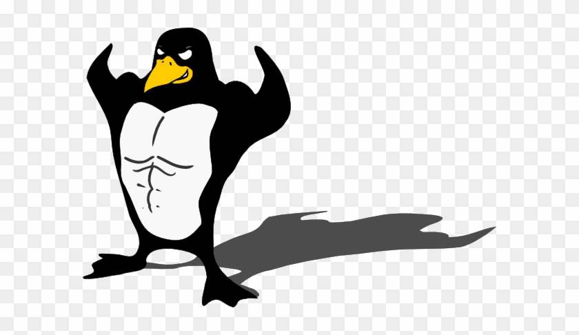 Clipart Info - Muscle Penguin #262669