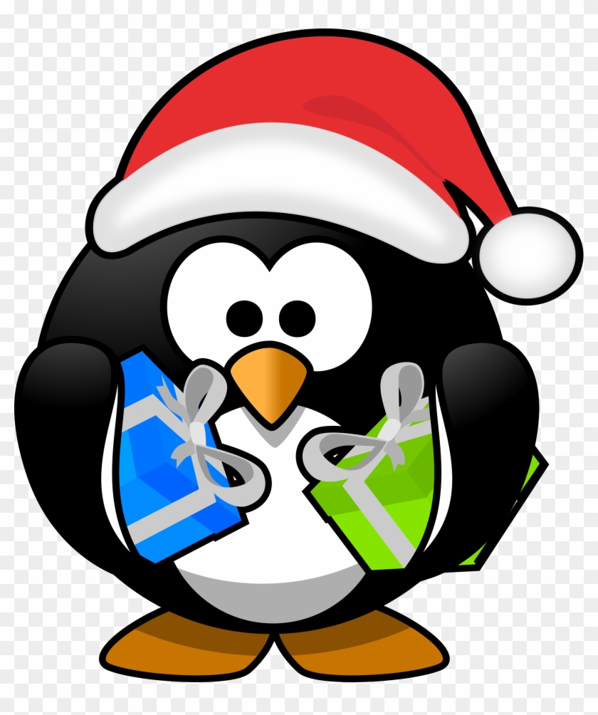 Big Image - Santa Penguin #262674