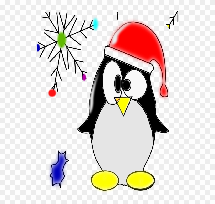 Free Linux Penguin - Christmas Penguin Clip Art #262695