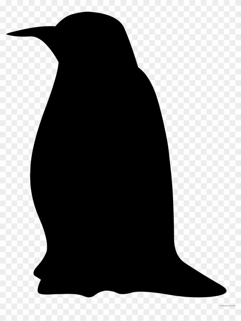 Clip Art Details - Silhouette Penguin #262711