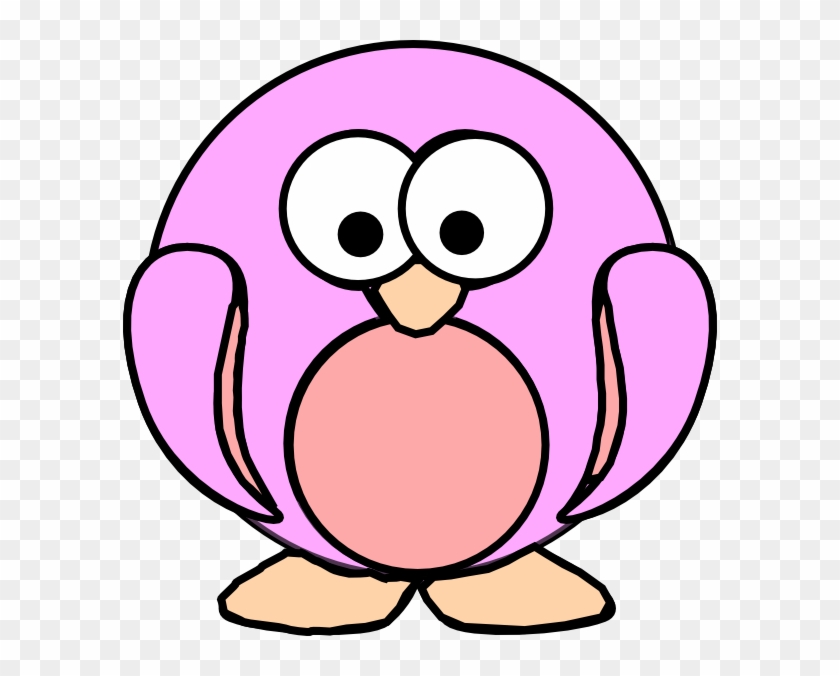 Purple Penguin Clip Art - Outline Of A Penguin #262720