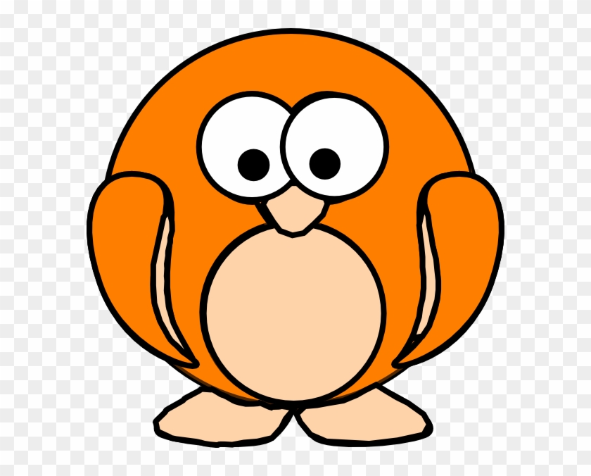 Orange Penguin Clipart #262776