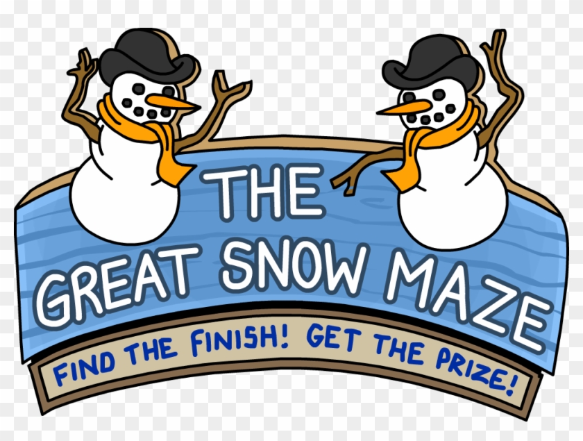 The Great Snow Maze - Club Penguin The Great Snow Maze #262778