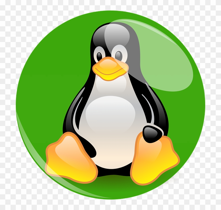 Green Penguin, Linux, Mascot, Cartoon Character, Fig, - Linux Penguin Green #262828