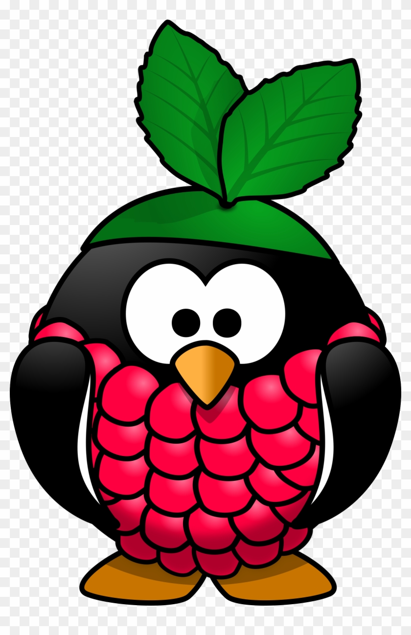 Raspberry Penguin - Raspberry Pi - Full Size PNG Clipart Images Download