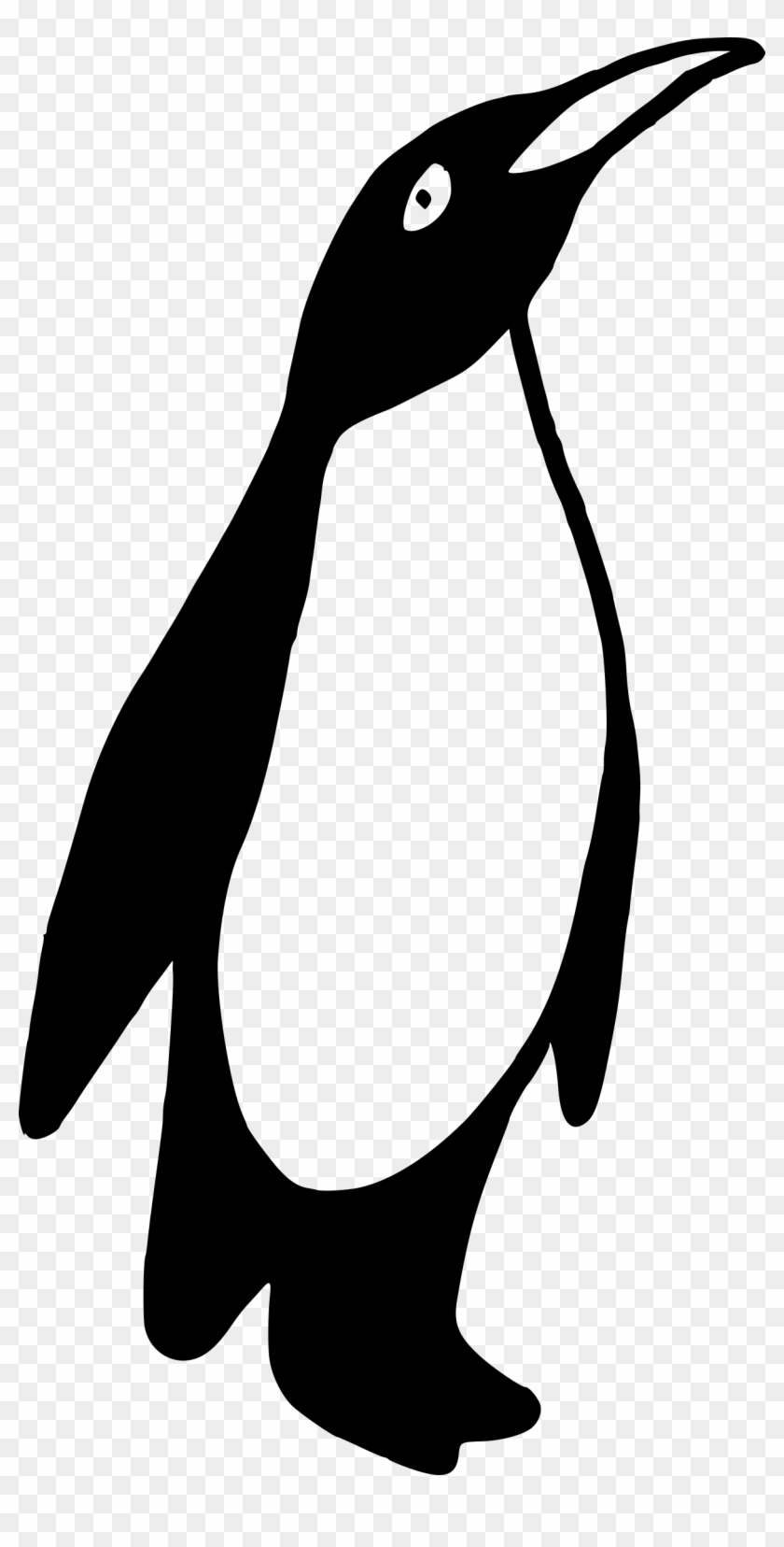 Flappy Penguin Png Images 310 X - Penguin Clipart Black & White #262896