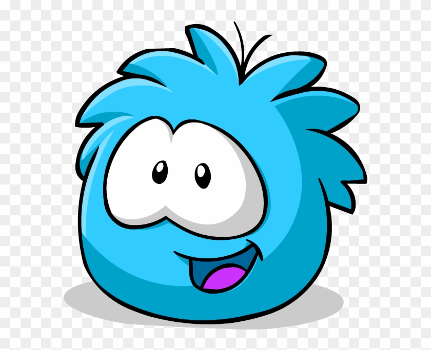 Club Penguin Vs Panfu Wiki - Club Penguin Puffle Azul #262928