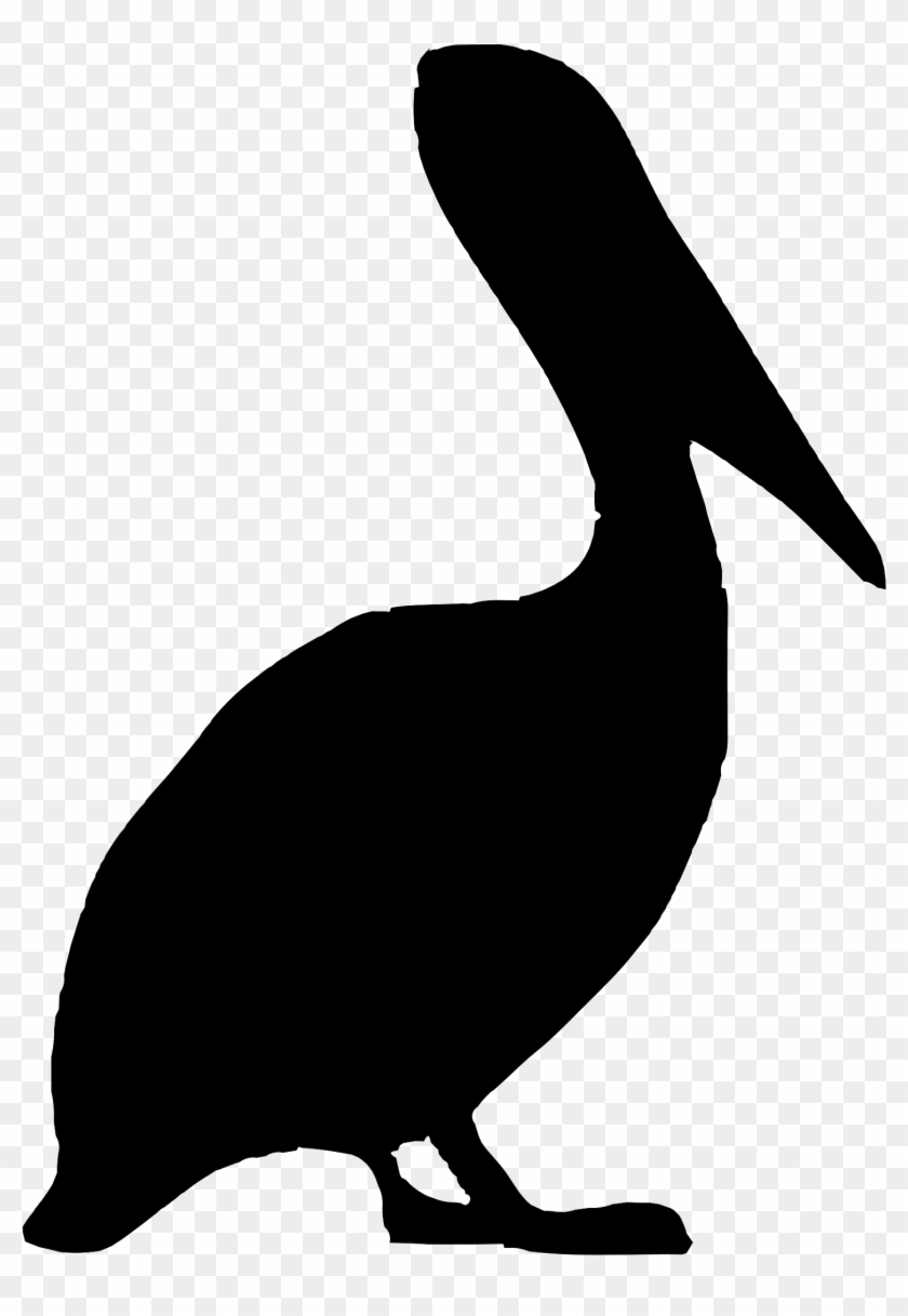 Clipart Pelicans Icons Png Png Images - Pelican Silhouette Clip Art #262944