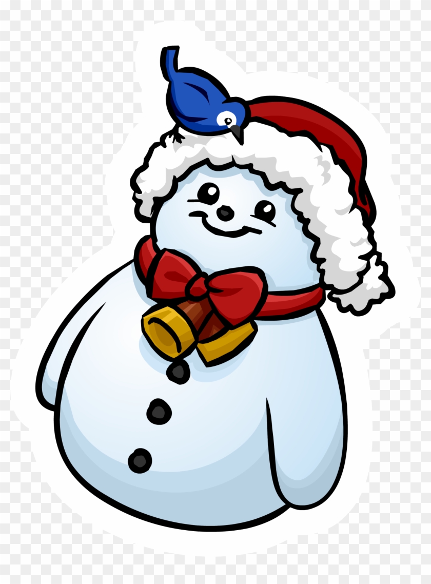 Snowman Pin - Png - Club Penguin #263030