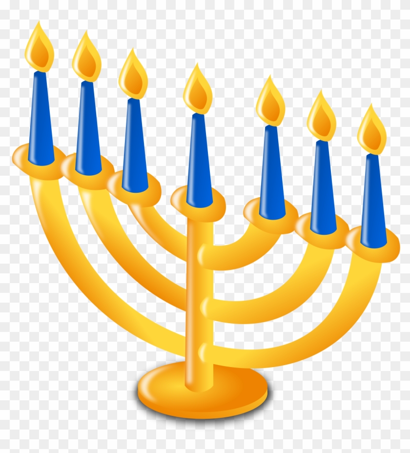 Winter Holiday Candles Clip Art Images Pictures - Judaism Clipart #263086