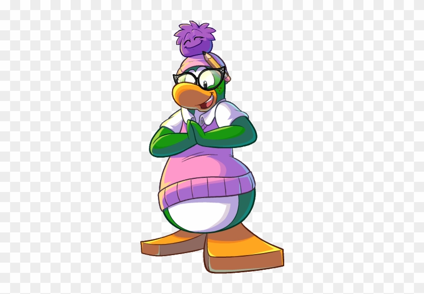 However, Aunt Arctic Did Come To The Holiday Party - Club Penguin Aunt Arctic #263105
