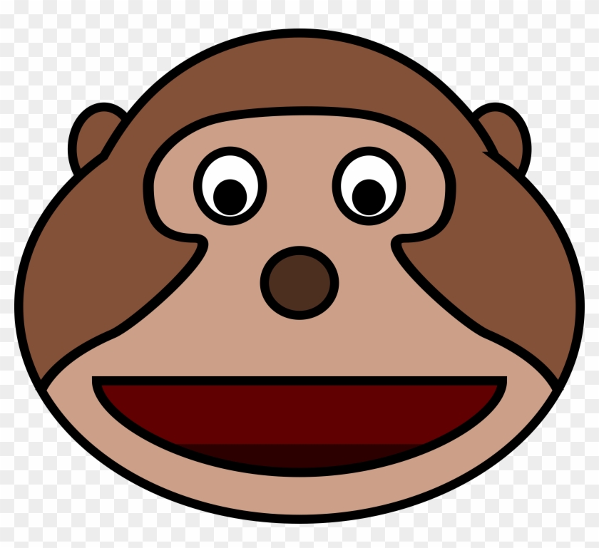 Cartoon Monkey Head Clip Art - Caras De Monos Animados #263118