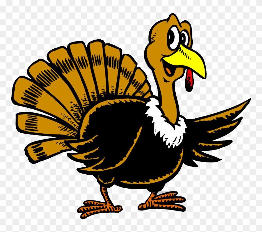 Eating Turkey On Thanksgiving - Turkey Cartoon #263187