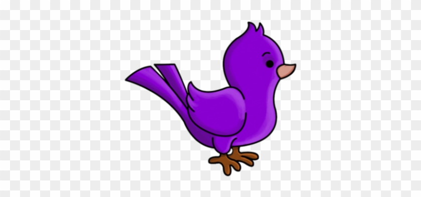 Smart Exchange Usa Purple Bird Clipart - Blue Bird Shower Curtain #263192
