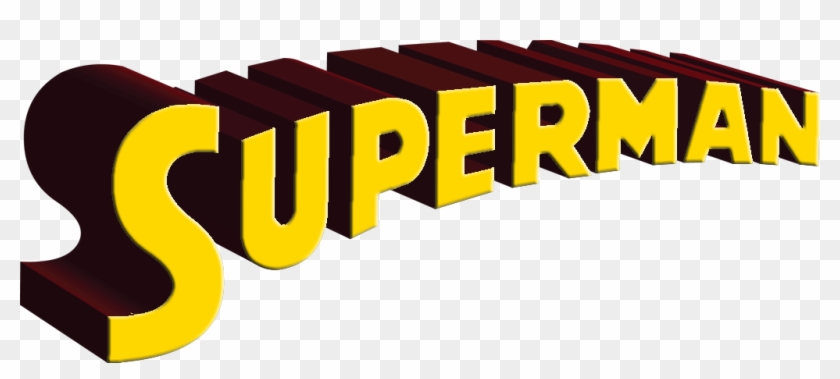 Superman Clipart Text - Superman Word Logo Png #263229