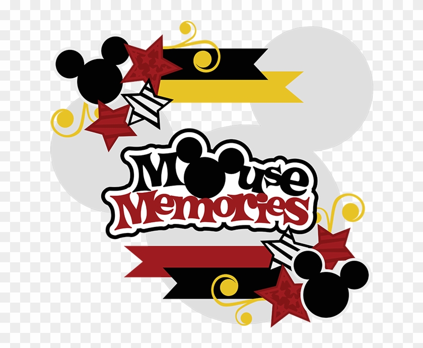 Mouse Memories Svg Collection Cute Svg Files For Scrapbooking - Scrapbooking #263281