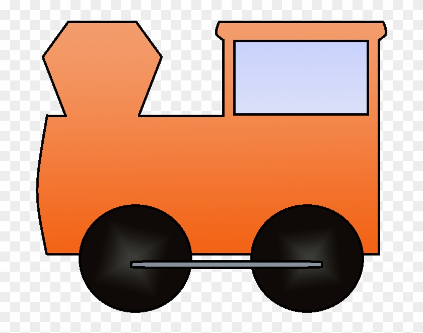 28 Collection Of Orange Train Clipart - Orange Train Engine Clipart #263311