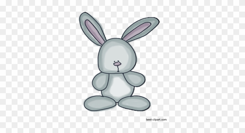 Cute Easter Bunny Clip Art Image - Clip Art #263319