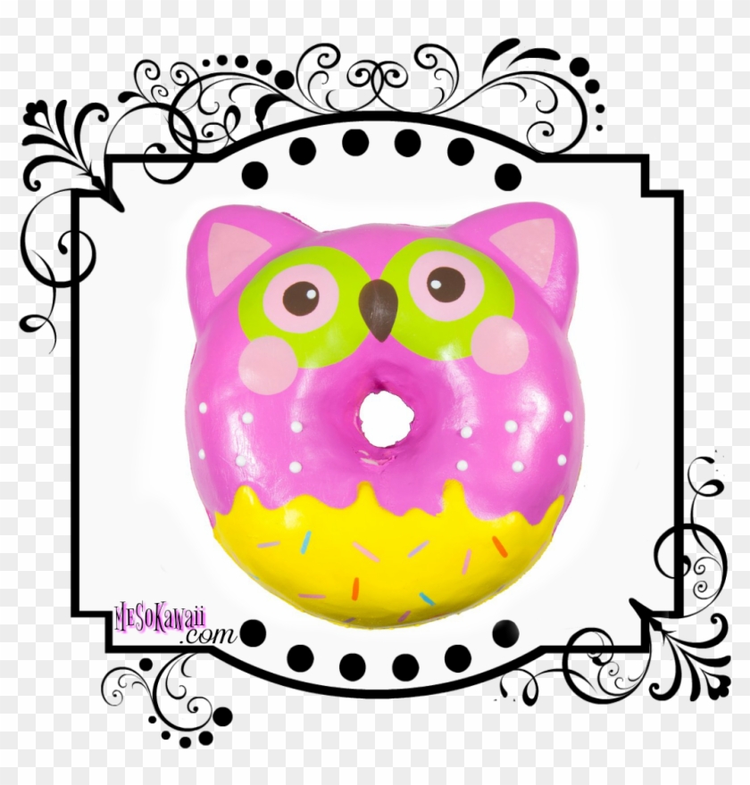 Puni Maru Animal Jumbo Donut Squishy - Punimaru Jumbo Cheeka Squishy #263399