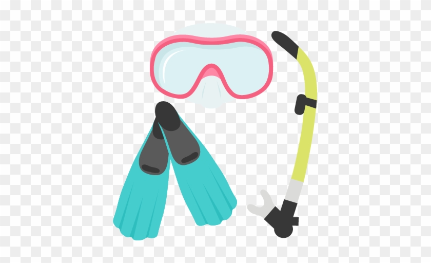 Snorkel Gear Clip Art - Snorkel Clipart #263523