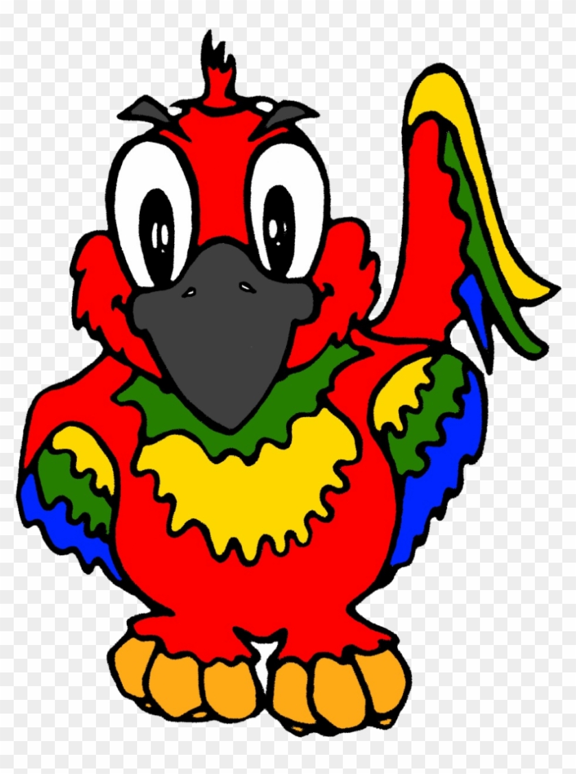 Download Cute Parrot Png Transparent Image 105 - Cartoon #263539