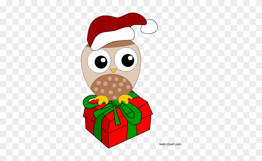 Cute Christmas Owl Clip Art Free - Clip Art #263582