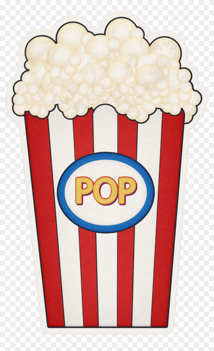 Food Amusement Park Popcorn Party Clip Art - Food Amusement Park Popcorn Party Clip Art #263669