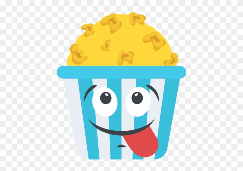 Popcorn Free Icon - Snacks Cartoon #263612