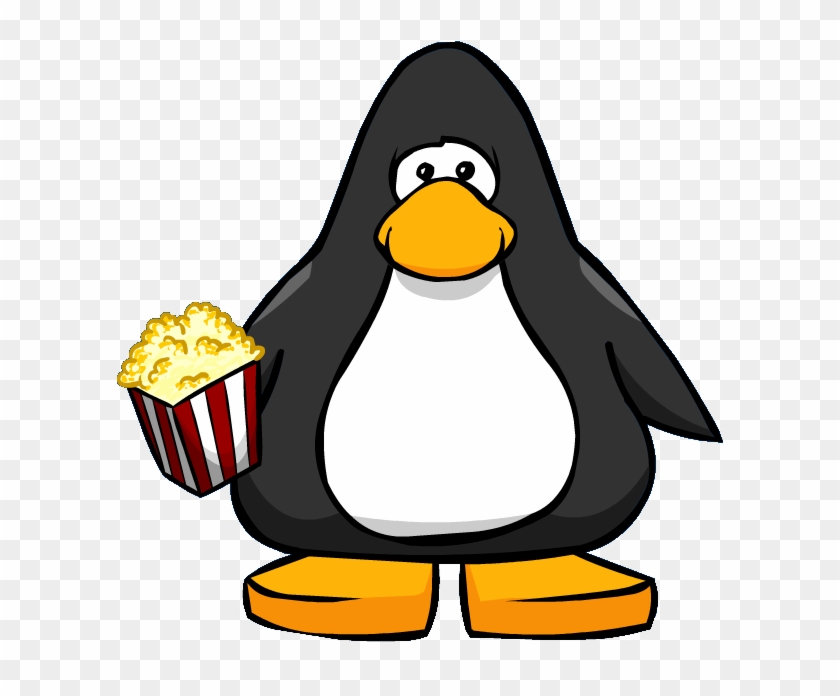 Popcorn From A Player Card - Club Penguin Cop #263694