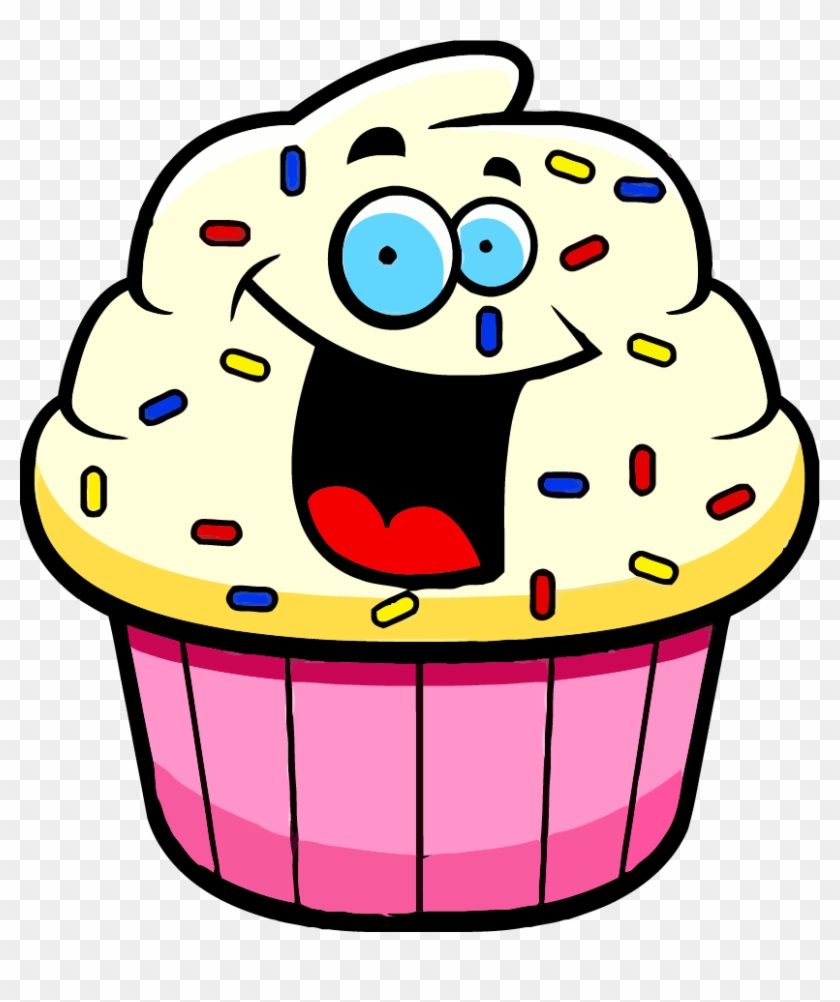 Cartoon Cupcake Clipart - Cartoon Picture Of Desserts #263715