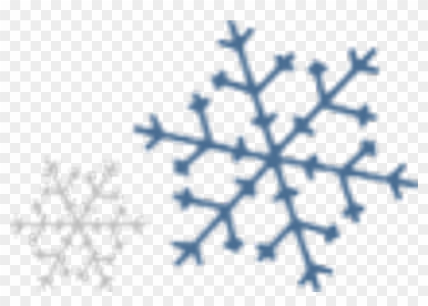 Winter Opportunities - Grey And Blue Snowflakes #263874