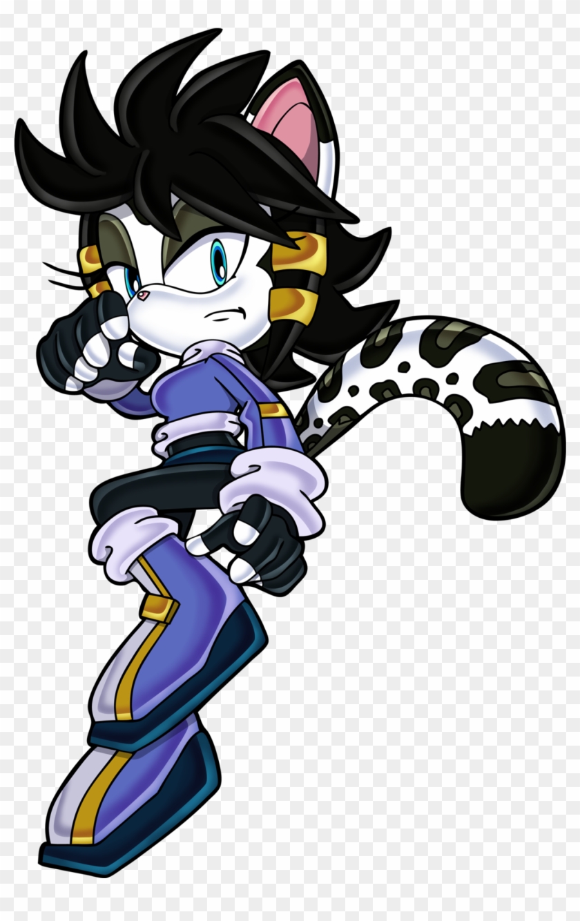 Neve The Snow Leopard By Safyran - Sonic Leopard Oc #263887